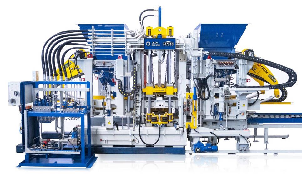 Täiustatud tellismasin suure jõudlusega betoonplokkide jaoks